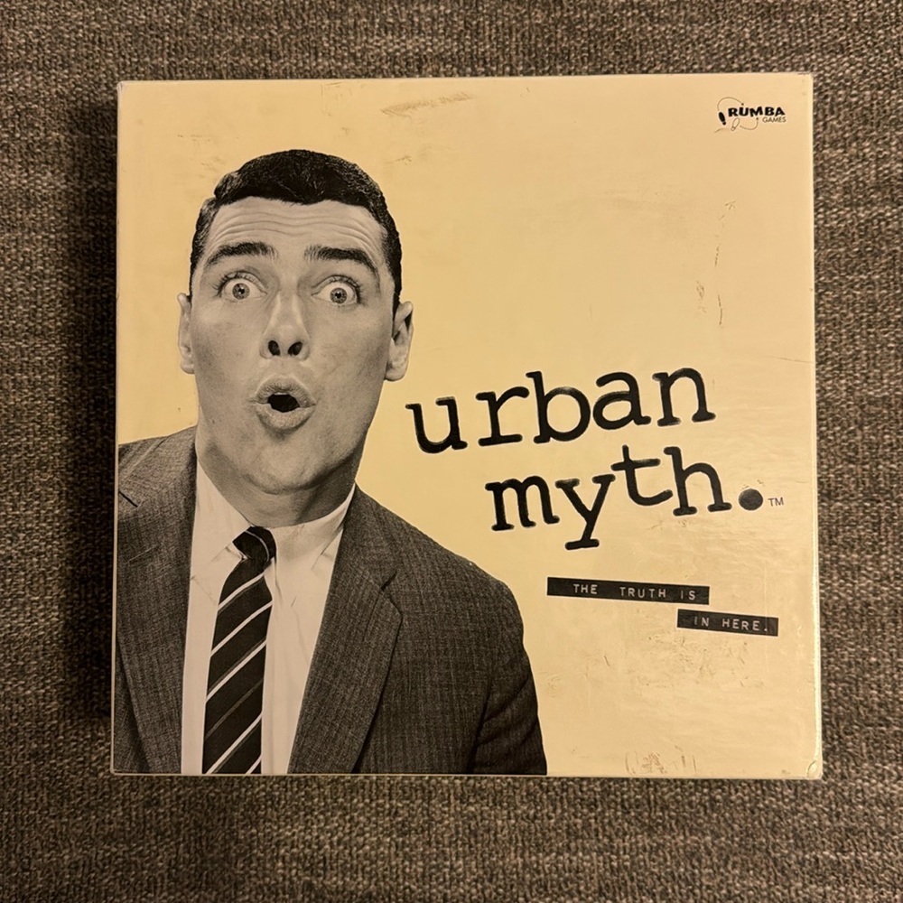 Urban Myth family game - ages 12 and up